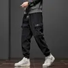 Herrenhosen 2024 Neue Spring Mens Cargo Arbeitshose Cordhosen Thin Bag Street Kleidung Jogger Mens Hip Hop Clothingl2405