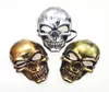 Halloween volwassenen Skull Mask Plastic Ghost Horror Mask Gold Silver Skull Face Masks Unisex Halloween Masquerade Party Masks Prop DB3643044