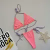 Женские купальники Новая сексуальная треугольная мягкая сумка шнурки для бикини -шнур