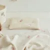 doğdu yatak bebek uyku yastık pamuk kapitone karikatür ayı tavşan işlemeli bebek uyku yastığı rahatlatıcı yastık 240509