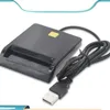 Lecteur de carte à puce USB pour carte bancaire IC / ID EMV Carte Reader pour Windows 7 8 10 Linux OS USB-CIDIC ISO 7816 pour la déclaration de revenus bancaire