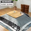 Zestawy kołdry 180x180 cm Kotatsu futon koc 1PC Funto dywan bawełna miękka kołdra japońska pokrywa stolika kwadratowy prostokąt 295T