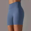 Pantaloncini da donna yoga ad alta vita di controllo della pancia di controllo della pancia con leggings leggings a prova di palestra.