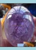 Kunst- en ambachten kunst geschenken Home Garden Natural Amethyst Quartz Stone Sphere Crystal Fluorite Ball Healing Gemstone 18mm20mm Gift 3361237