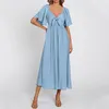 Vêtements ethniques Camisole Femme sans manches Camisole Pajamas Robe en tricot côtelé Aline Summer pour les femmes