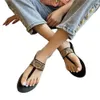 2024 Ny toppstil Luxury Designer Slide TB Slippers Summer Miller Sandals Flat Flip Flops Leather Lady Women Fashion Classic Shoes Ladies High Quality Storlek 34-43 WW