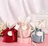 Ostern niedliche Bunny Geschenkverpackung Taschen Velvet Valentine039s Tag Kaninchen COORKBOTS Taschen Hochzeits Geburtstagsfeier Juwelier Organisation8783298