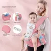Carriers Slings Backpacks Ergonomic Baby Carrier Waist Stool Backpack WithStorage Bag Hip Seat Swaddle Sling Infant Carrier Front Facing Kangaroo For Baby T240509