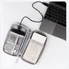 Sacs de rangement Organisateur de câble portable Sac étanche pour la banque électrique Case numérique Écouteur Oxford Tissu de tissu