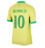 24/25 Brazilië voetbaljersey L.Paqueta Neymar Vini Jr.P.Coutinho Richarlison voetbalshirt G.JESUS T.SILVA BRUNO G. PELE CASEMIRO 2024 MANNEN VROUWEN KIDS KIT SETS Jerseys