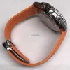 Automatisch mechanisch horloge ojia haima vijf naald oranje cirkel volledig hw039