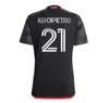 D.C. United 24-25 Jerseys de football personnalisés Mexico Club Thai Quality Football Uniformcaps 10 Pirani 8 Stroud 6 Canouse 3 Bartlett 15 Birnbaum 20 Benteke 27 Fletcher