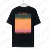 2024 Casablancas T-shirt Luxury Mens Tees Portez Summer Round Nou Sweat Absorbant les manches courtes extérieures Coton Designer Cotton T-shirt Casablancas Shirts