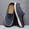 Men Half canvas slippers gratis verzending 2022 designer slip op schoenen zomer ademend lichtgewicht dropshipping