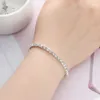 Bröllopsarmband Hot Sale Flera stilar Fashion Crystal Stretch Shine Armband för kvinnor Par Girls Friend Bangles Bröllop Bridal presenter 2024