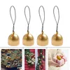 Figurines décoratives 4pcs Diy Metal Wind Chimes Craft Hanging Jingle Ornement Bells 2,85 cm