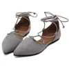 Chaussures décontractées Beyarne 2024 Sangle de cheville Femmes Ballet Flats printemps Été