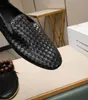 Designer Novos sapatos de condução para salfadores de vestido de vestido Slip Slip em calçados de couro de verdade tamanho 38-44