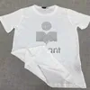 T-shirt 2024 Summer Nuovo maniche corte per bambini parente T-shirt da uomo Lettera di moda Mens Stampa Slimt Neck Round Solid Colore Casual Topl2405