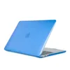 MacBook Air/Pro/Pro retina için tam koruma dizüstü bilgisayar kasası 13.3 14 15.4 16 PC Siyah İnce ve Şeffaf