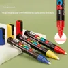 UNI POSCA Acrylique Paint Markerpc-5m PC-3M PC-1M PC-17K PC-8K 7/8/12/15/24/29 PACK Set Rock Painting Marking Art Pens 240506