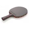 1st Professional Nano Carbon Table Tennis Racket Fimples In Rubber Ping Pong Kort långa handtag Bat Paddel 240422