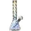 Rauchen schwerer Glas Bong Bilnd Box 1pc Shisha Water Pipe Bong + Schüssel zufällige Schiffsbong