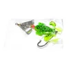 Betar lockar 50st mjukt gummi groda fiske lura bas crankbait 3d ögonsimation spinnsked bete 6