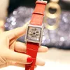 34 Tiktok نفس ميدان السيدات الجديد للسيدات مع Diamonds يأتي ويذهب الحزام الحقيقي مقاوم للماء WRIST WATCH 81