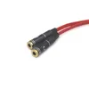 NEU 3.5 Ein Punkt zwei Kopfhörer -Mikrofon -Audiokabel Audio -Splitter für zwei Paar Line Ohrhöreradapterkabel für Audiosplitterkabel
