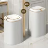 40L Smart Trash Can Automatyczne pojemność czujnik śmieci śmieci Kuchnia Kuchnia Barthroom Dustbin Electric Touch Basket 240510