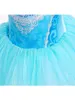 Girl Dresses Blue Color Girl Ballet Dress Tuttu Camisole Tulle Skirted Leotard Ballerina Outfits Costume con fibbia nascosta
