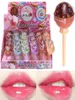 24 -stks doos snoep lip gloss transparante spiegel lipolie hydraterende repareren mollige lipgloss sexy lippen mollige make -up cosmetics238T7444867