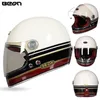 Beon Full Face Motorcycle helm heren vrouwen fietser lichtgewicht glasvezel karting auto retro benodigdheden b510 240509