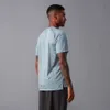 Lu Men T-shirt Summer T-TEE Summer-Krisja Męska okrągła szyja Krótki rękawo koszulę suchą sport