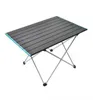 Bärbar vikning campingbord utomhus middagsskrivbord hem grill picknick ultraljus aluminiumlegering resebord 2205044938841