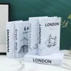 3 pieces/set of fake book decoration set simple el club designer fake books fashionable coffee table decoration book gifts 240428