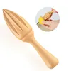 Beech Lemon Juicer Manually Fruit Vegetable Tools Wooden Squeezer Orange Citrus Juice Extractor Reamer Kitchen Tools