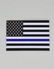 DHL Thin Blue Black Line USA Flag Decal Sticker for Cars Trucks Computer 65115cm US Flag Car Decal Window Sticker Carstyling8291728