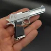 1: 3 Desert Eagle Metal Mini Toy Gun Model Model сплав для брелок Like Real Collection Teedget Toys Pubg изысканные портативные впечатляющие украшения подарки для мальчиков