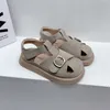 Sandals Chaussures pour enfants 2024 Printemps / été Nouvelle édition coréenne décontractée pour Big Kids Pulvyle et Girls H240510