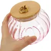 Aufbewahrung Flaschen Glasglas GO Nahrungsbehälter Deckel Süßigkeiten Dekorative Zuckerschüssellegierung klarer Kanister