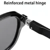 Sunglasses 180 Degree Opening Stylish Unisex With Sunlight Block Colored Lens Eye Protection For Hop