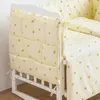 60*50 cm säng hängande förvaringspåse baby barnsäng Botton Crib Organiser Toy Diaper Bottle Organizer Fick för CRIB BEDGOD SET 240509