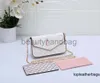 Luis Vintage LVSE 3PC LVITY skórzany luksus Pochette Designer Lvvl Felicie Purse Classic skórzany uchwyt na ramię