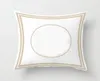 Luxury Cushion Designer Square Decorative Pillow Luxurys Designers Tryckt mönster Kushion Fashion Soft Pillows Family Expenses4020376