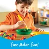 Kinder Feinmotorik Fähigkeiten Lernen Zählen Regenbogen Pompoms Sortieren Spiele Montessori Early Education Toy mit Pinzetten für Kinder 240509