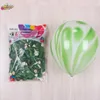 Party Decoration 10 tum 20/30 st Colorful Agate Marble Latex Balloons Helium Födelsedag Swedding Baby Shower Supplies