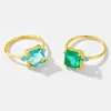 Anneaux de bande Vewant Recyclable 925 Vis géométrique solide en argent sterling Ring Womens Ring Luxur