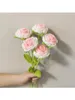 Dekorativa blommor 1 PC Rose virkning Flower Artificial Hand Sticked For Bride Party Decor Homemade Festival Presents